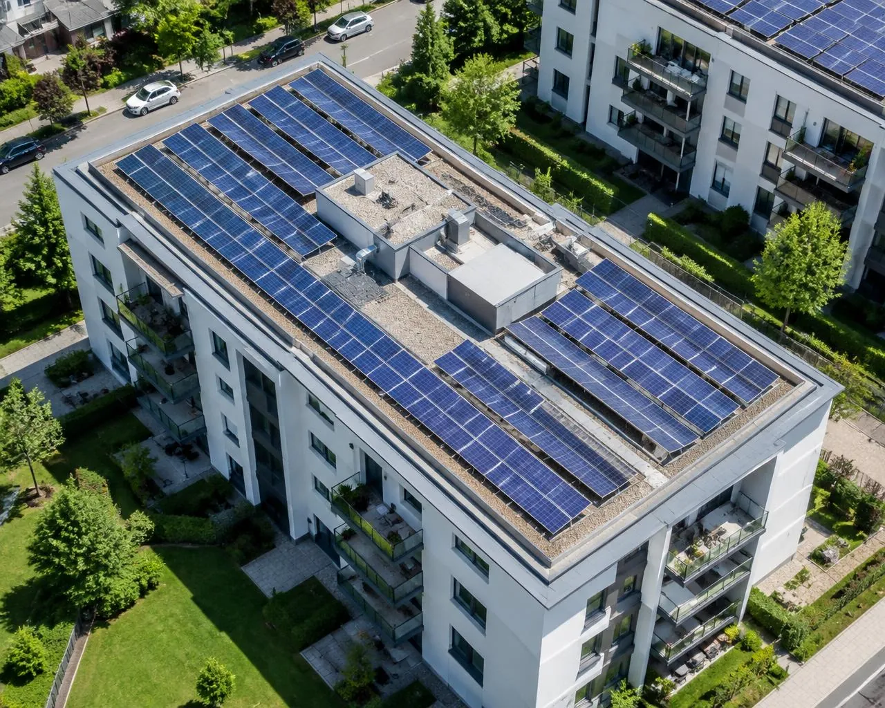 Commercial rooftop solar